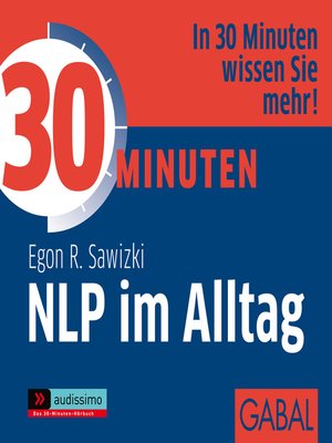 cover image of 30 Minuten NLP im Alltag